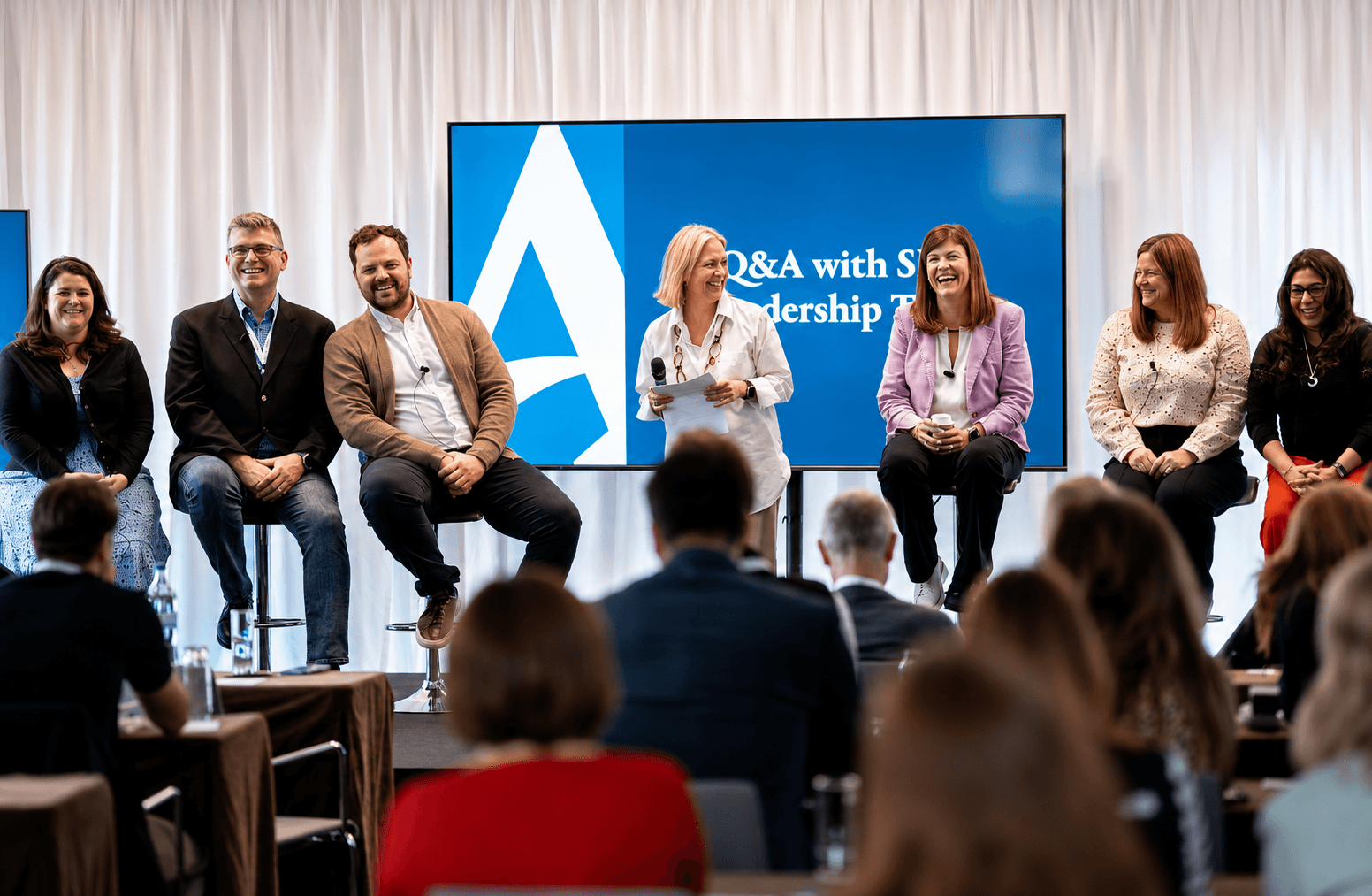 Panels, keynotes & high-visibility presentations